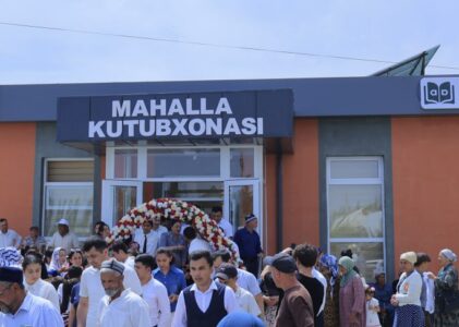 Olotlik yoshlar uchun yangi kutubxona foydalanishga topshirildi.