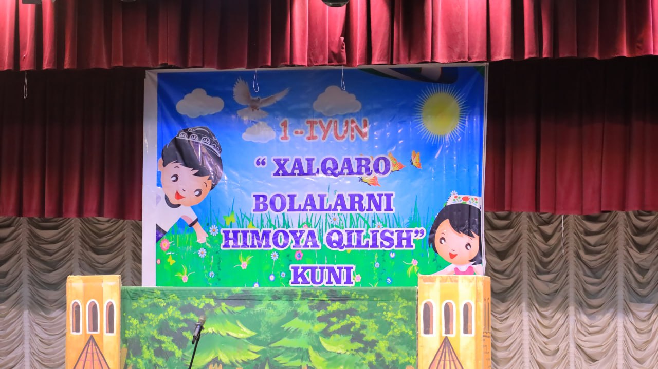 1-Iyun – Xalqaro bolalarni himoya qilish kuni munosabati bilan tashkil etilgan teatr tomoshasi bolajonlar uchun unutilmas bayramga aylandi.