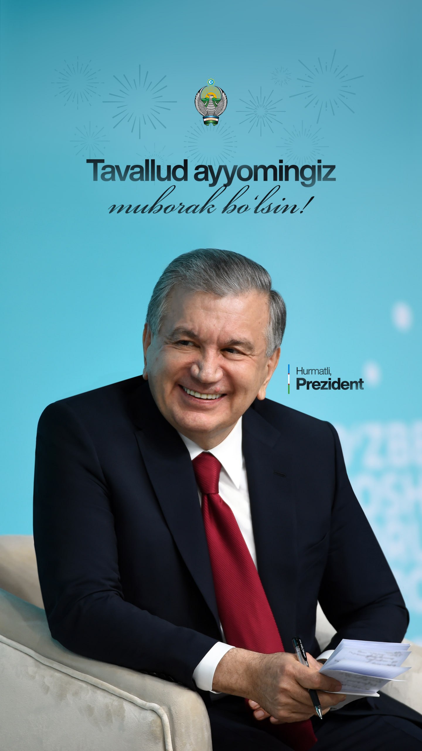 Tavallud ayyomingiz muborak bo‘lsin, hurmatli Prezident!