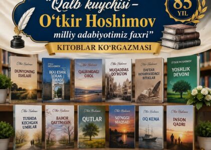 O‘TKIR HOSHIMOV HAQIDA