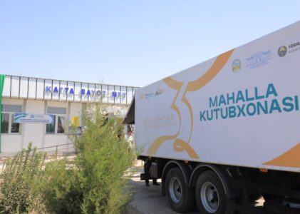📚 “KITOB KARVONI” — KATTA BAYOT MAHALLASIDA!