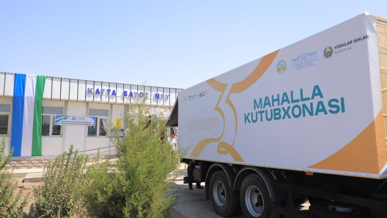 📚 “KITOB KARVONI” — KATTA BAYOT MAHALLASIDA!