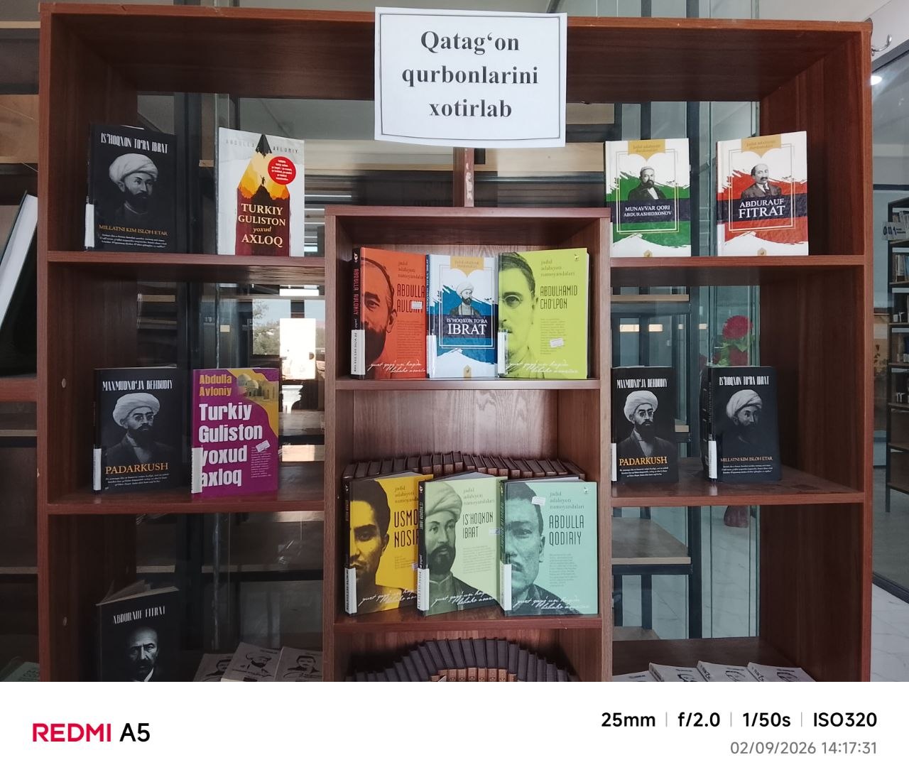 “Qatagʻon qurbonlarini xotirlab”