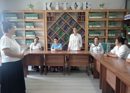 “Tinchlik bering dunyoga” nomli ma’rifat soati