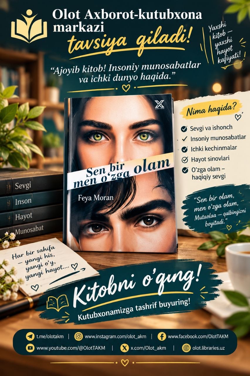 📖 KITOB TAVSIYASI